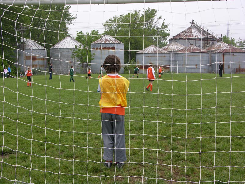 goalie waiting